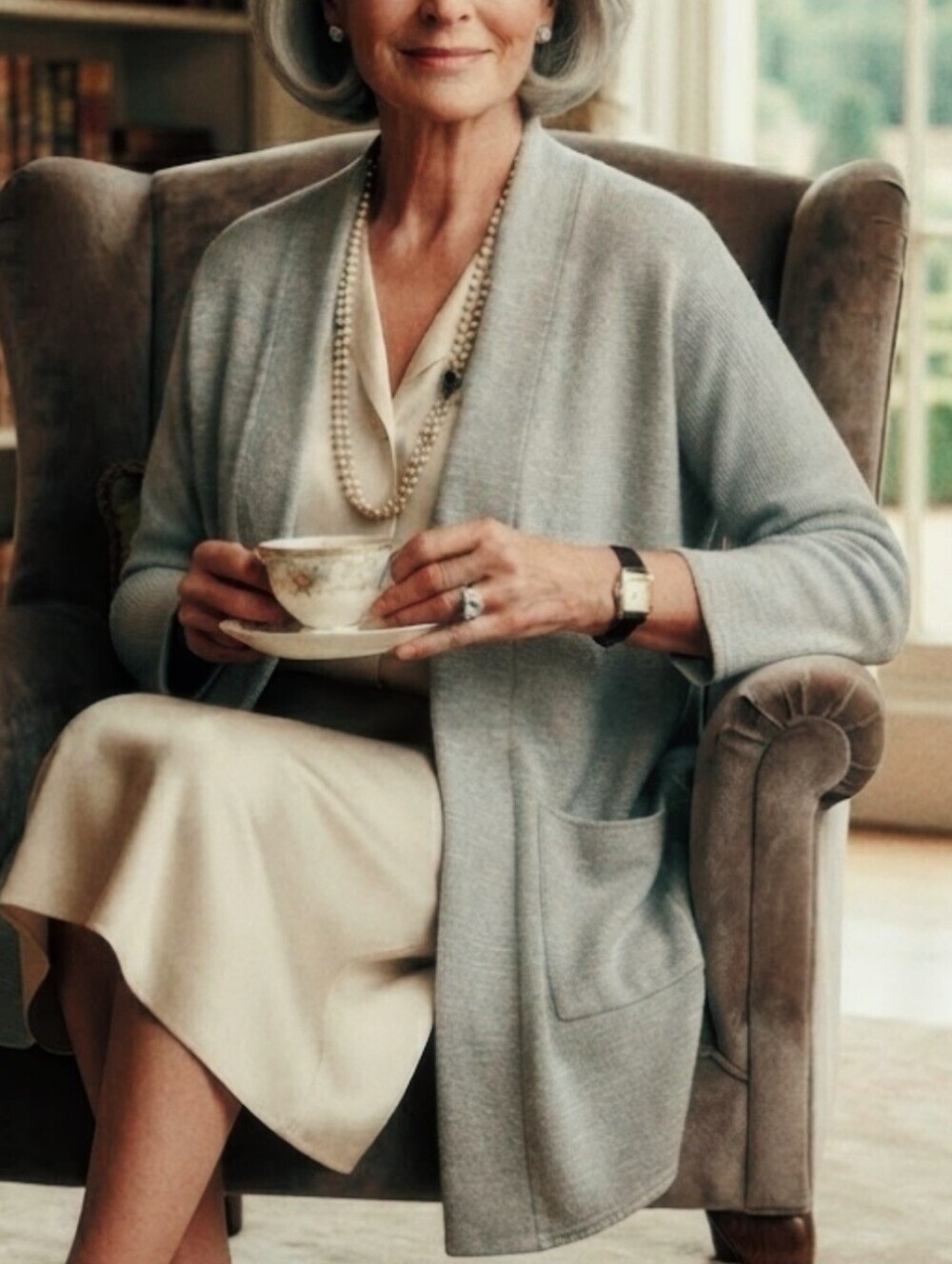 Donni Ribbed Cardigan OS